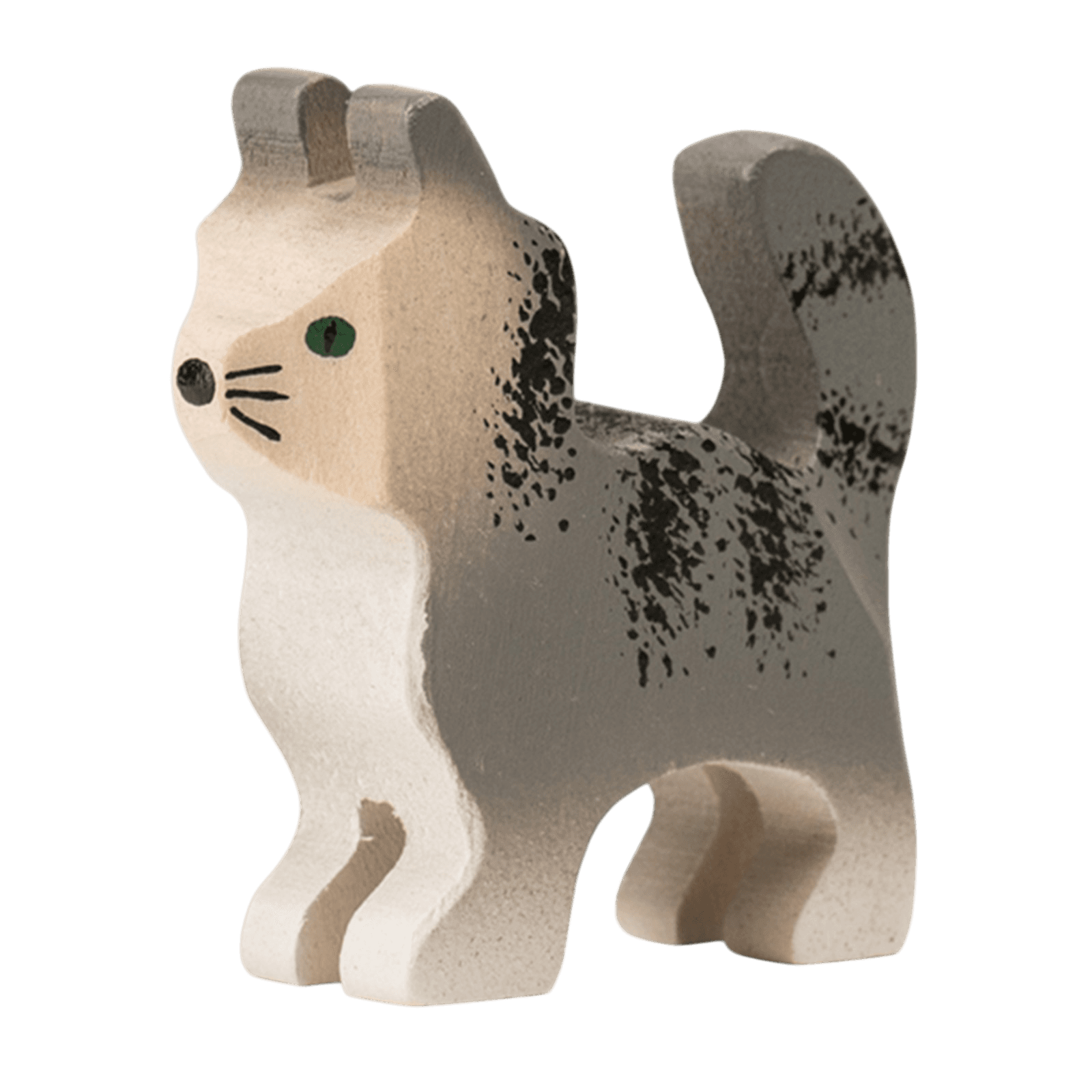 Trauffer Katze Mr. Grey Holztier Trauffer