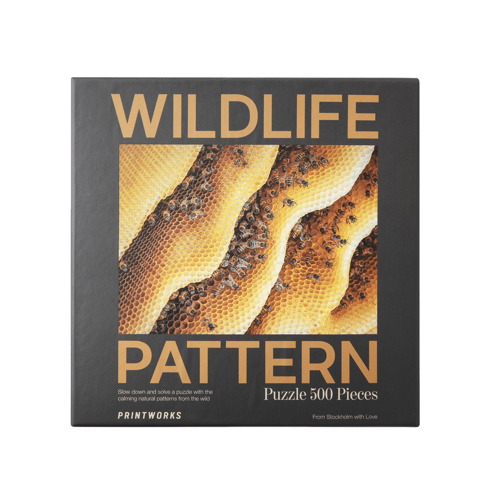 Puzzle, Bees, Wildlife Pattern