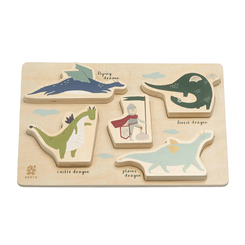 Puzzle aus Holz, Dragon Tales
