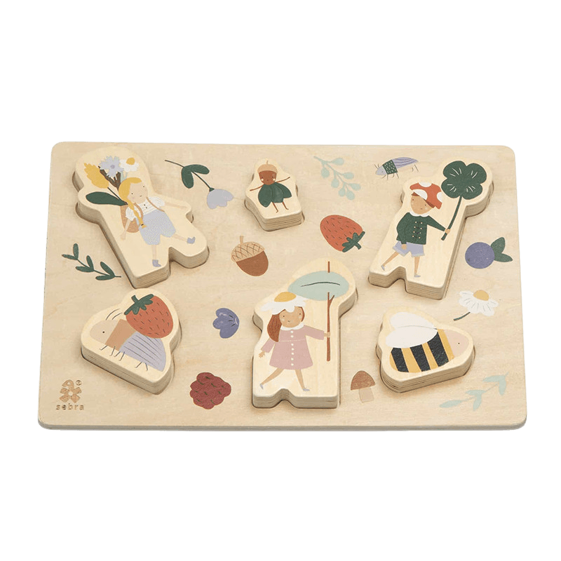 Puzzle aus Holz, Pixie Land