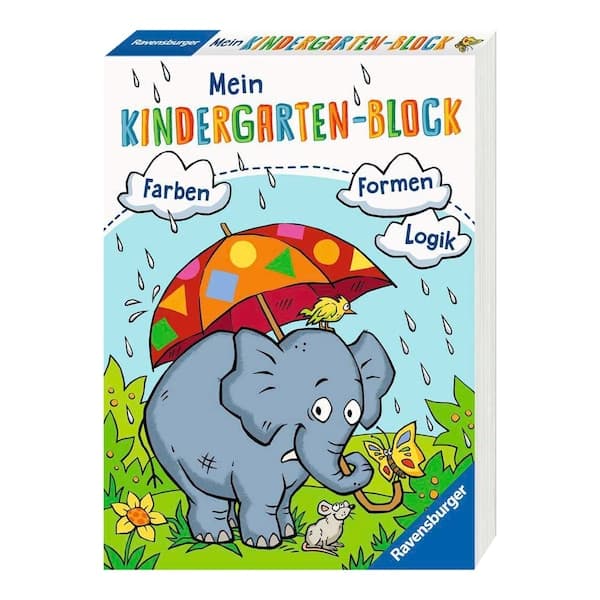 Ravensburger - Mein Kindergarten-Block - Farben, Formen, Logik