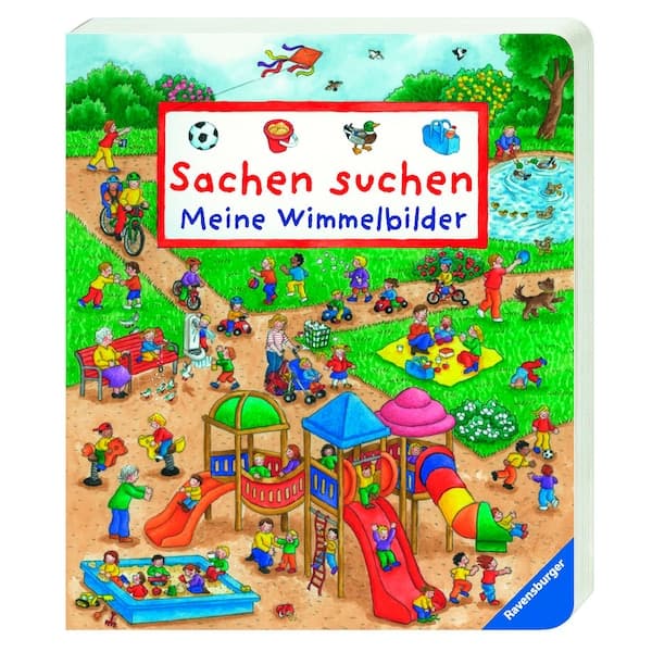 Ravensburger - PAPPBILDERBÜCHER - Wimmelbuch Sachen suchen - Meine Wimmelbilder