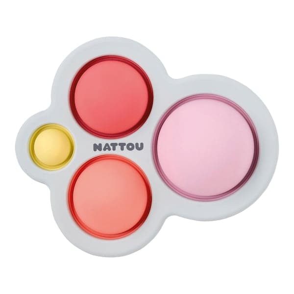 Nattou - Motorikspielzeug Silicon Pop-it - pink
