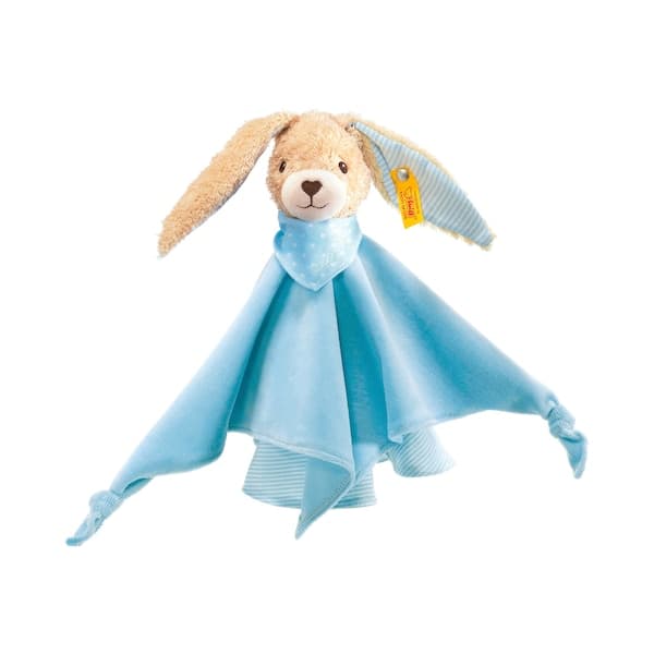 Steiff - Schmusetuch Hoppel Hase - hellblau