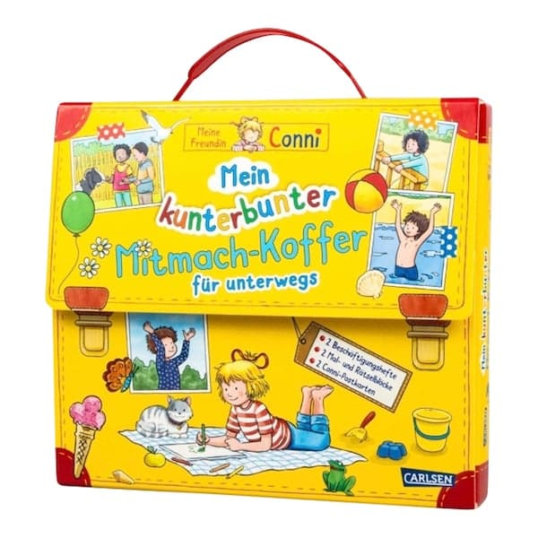 Carlsen Verlag - MEINE FREUNDIN CONNI - Conni Mein kunterbunter Mitmach-Koffer für unterwegs