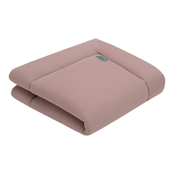 emma & noah - Krabbeldecke Mini Piqué 120x120 cm - Essential Berry