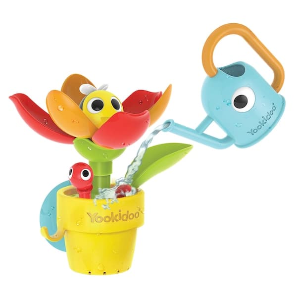 Yookidoo - Badespielzeug Blumentopf Tulpe