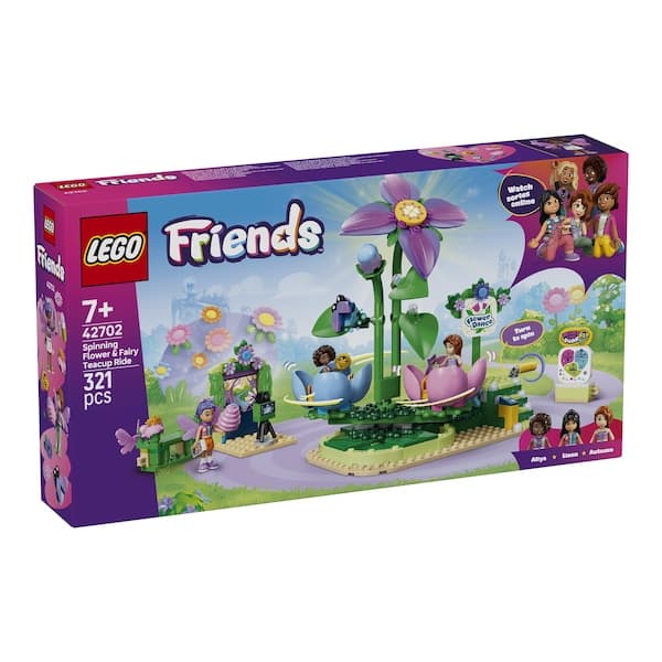 LEGO® - FRIENDS - 42702 Feentassen-Karussell mit Blumendeko