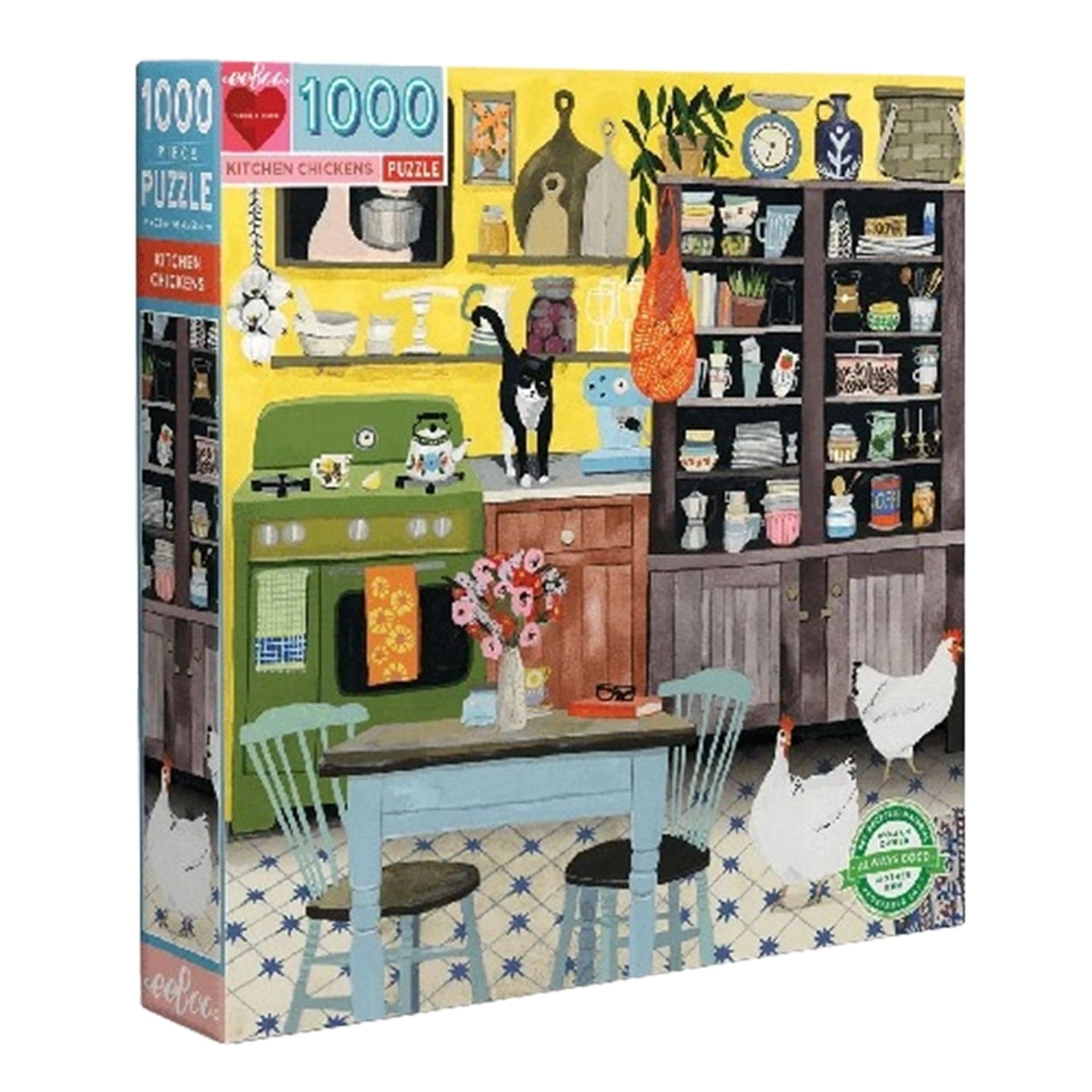 Puzzle Kitchen Chickens