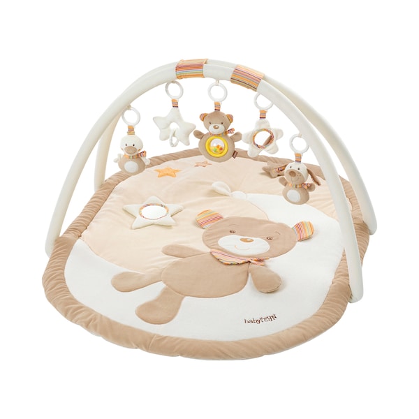 Fehn - Spielbogen mit 3-D-Activity-Decke Teddy Rainbow